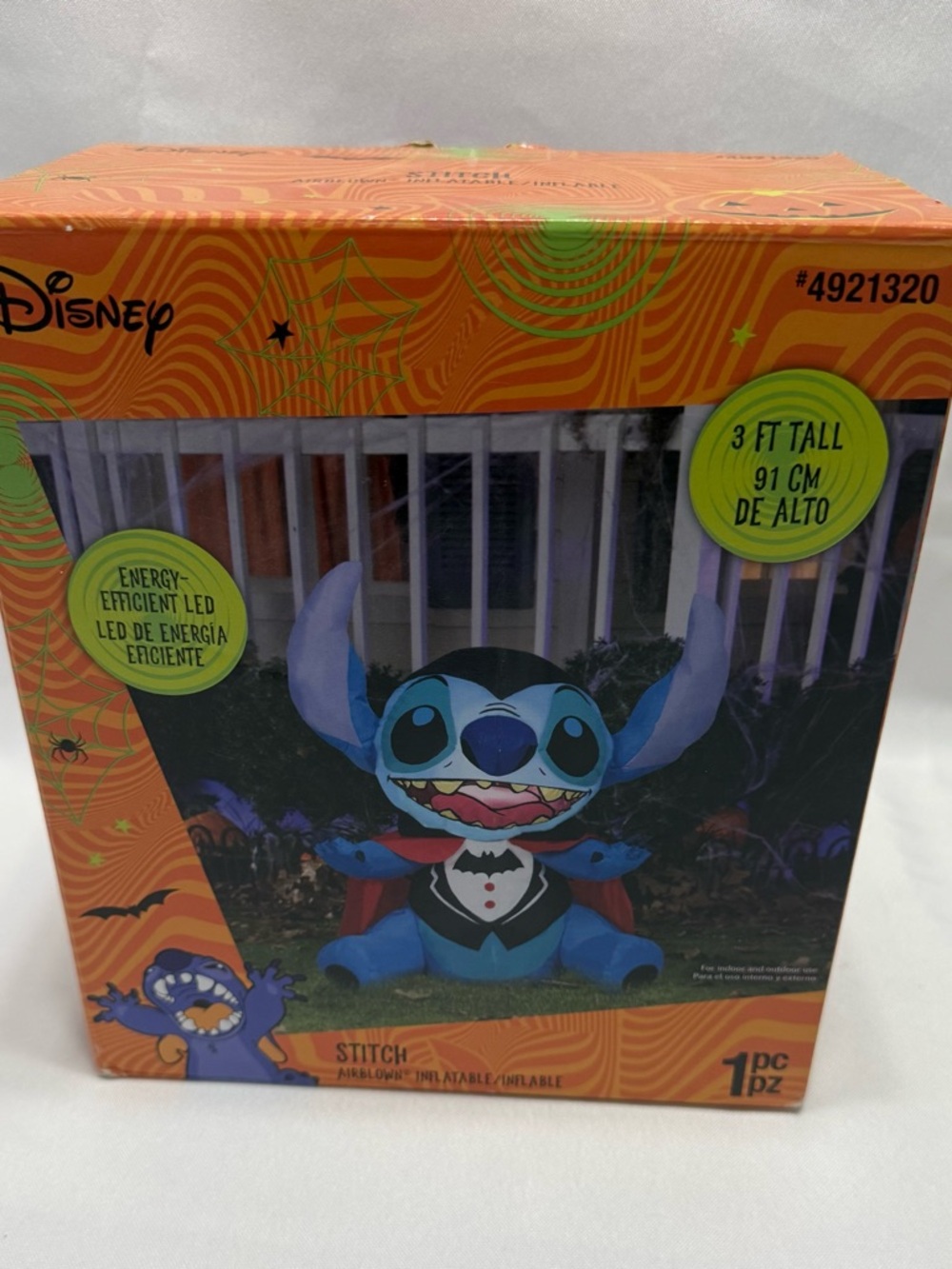 Disney Stitch Vampire Inflatable Halloween Decoration